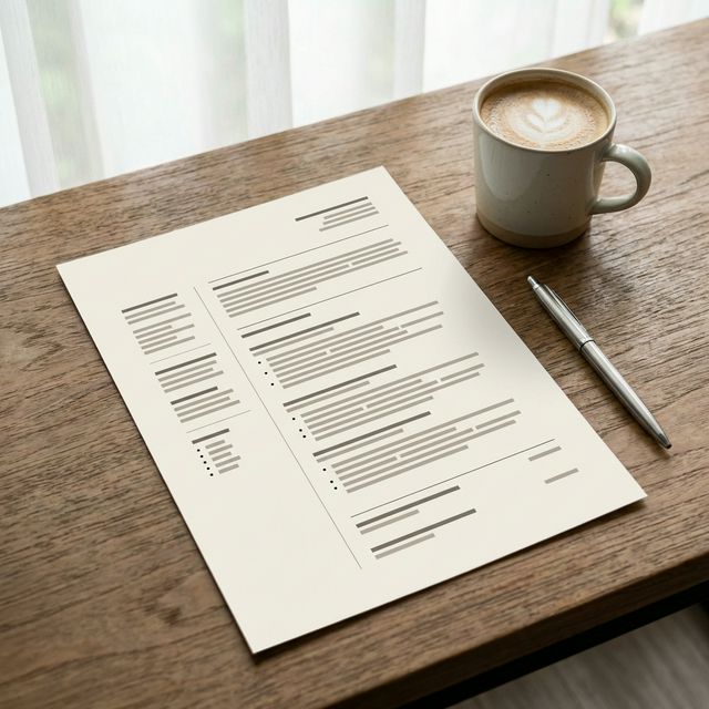 Clean CV Formatting for ATS Scanner